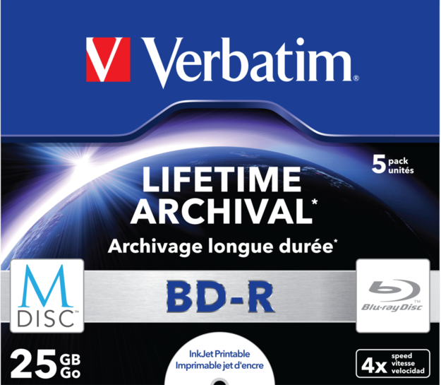 Blu-ray disk Verbatim MDISC 25 GB